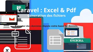 Laravel PHP 8 Exportation des données en Excel et PDF dans Laravel Comment faire  Partie 1 [upl. by Ide949]