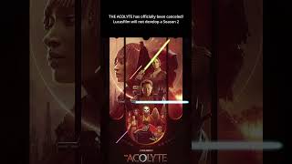 THE ACOLYTE has officially been canceled starwars disney theacolyte fyp viralvideo video [upl. by Gilead]