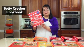 Betty Crocker Cookbook Collection  Comparison of the 1st  13th Edition  Food History [upl. by Cyrie]