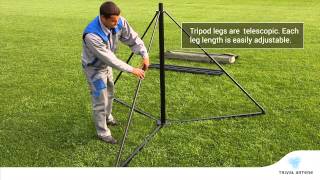 TRIVAL ANTENE  Tripod Mast STR [upl. by Neeli]