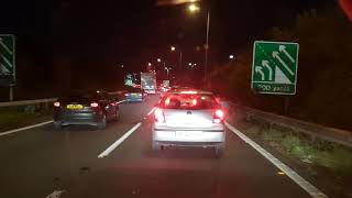 M11 jct 6 to Redbridge roundabout IG4 VLU 111119 [upl. by Nilesoy806]