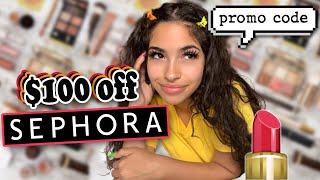 get free makeup with this sephora promo code [upl. by Eniamej]