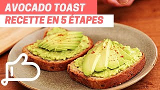 AVOCADO TOAST pour lapéro  🥑🍞  Recette rapide et délicieuse [upl. by Oijile792]