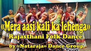 Rajasthani Folk Dance quotMera assi kalika lehengaquot by Russian girls [upl. by Aisauqal]