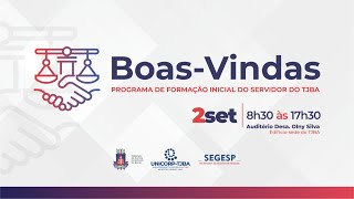 TJBA transmite o Projeto BoasVindas  Manhã [upl. by Maidel]