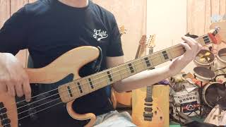 Edguy  Babylon bass cover [upl. by Felicio]