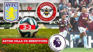 Aston Villa vs Brentford 33 Live Stream Premier League Football EPL Match Score 2024 Highlights [upl. by Ehcram]