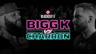 KOTD  BIGG K vs CHARRON I RapBattle Full Battle [upl. by Kallista]