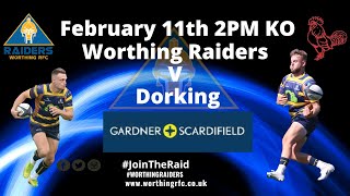 Worthing Raiders V Dorking [upl. by Gottwald400]