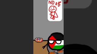 Izrael mówi po hiszpańsku  countryballs Animacje [upl. by Nairam808]