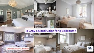 Is Gray a Good Color for a Bedroom  Why You Must Paint Your Bedroom Grey [upl. by Glanville652]