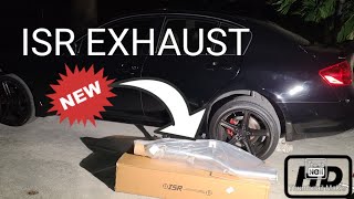 Installing an ISR full exhaust on Infinity G37 Sedan [upl. by Cariotta]