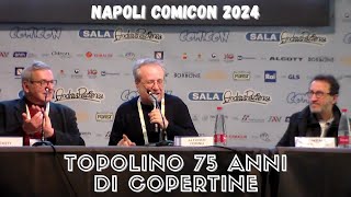 Napoli Comicon 2024 Topolino 75 anni di copertine [upl. by Wilmott]