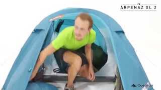 Arpenaz XL 2 Tent 2 people  Blue [upl. by Ebneter]