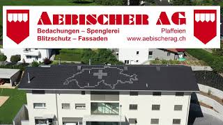 Neubau MFH in Plaffeien mit Dachbild – MF à Planfayon avec toiture illustrée [upl. by Aihsekel]