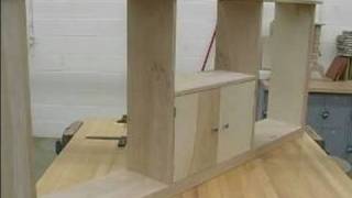 How to Build a Wooden Bookshelf  Building a Bookcase Laying Out the Shelves [upl. by Nnayar175]