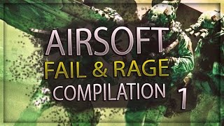 Airsoft Fail amp Rage Compilation Nr 1 Learn from mistakes [upl. by Yeldud532]