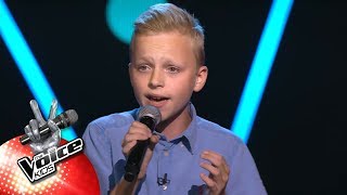 Ilya  Twenty One  Blind Auditions  The Voice Kids  VTM [upl. by Wetzel]