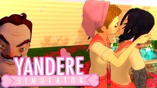 LOVE IS IN THE AIR amp THE NEIGHBOR vs YANCHAN  Yandere Simulator [upl. by Naarah781]