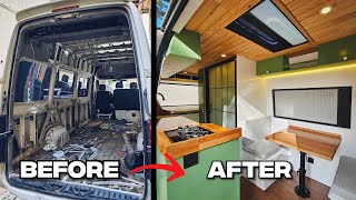 Başlangıçtan bitişe sıfırdan karavan yapımı  vw crafter  Campervan conversion full build timelapse [upl. by Alverson188]