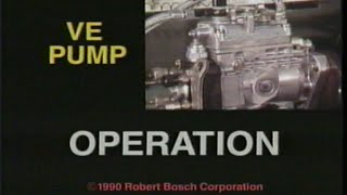 BOSCH VEPump Operation [upl. by Astrix]