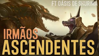 NASUS E RENEKTON A HISTORIA COMPLETA  ft Oásis de Shurima [upl. by Hines342]