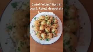 Cartofi fierți în coajă de post [upl. by Emilio]