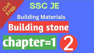 BUILDING STONES I CHAPTER1  Part2  IN HINDI I CONSTRUCTION MATERIALS I DIPLOMA CIVIL 1st YEAR I [upl. by Ciardap]