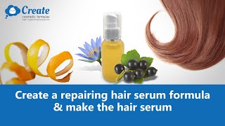 How to make a Repairing Hair Serum [upl. by Thorrlow]