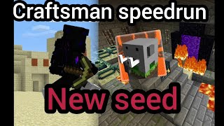 craftsman speedrun  new seed 🔥 [upl. by Lyssa]