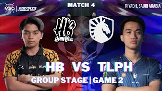 HOMEBOIS VS TEAM LIQUID ECHO  MSC 2024 GROUP STAGE  GAME 2 [upl. by Axe]