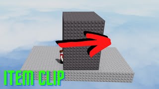 How To Pass Through WALL Item Clip  Roblox glitch [upl. by Nevram]