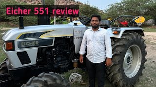 EICHER 551 4wtractor review49 HPinfomototamil3335 [upl. by Shep]