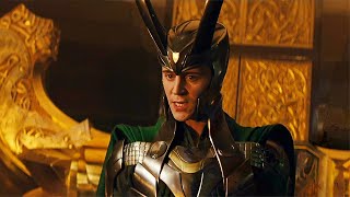 Loki On The Throne Scene  Thor 2011 Movie CLIP HD [upl. by Eadmund]