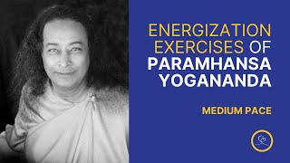 Energization Exercises of Paramhansa Yogananda Medium Pace with Badri of Ananda Worldwide [upl. by Marga334]