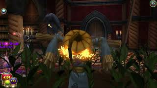 Wizard101 Shane Von Shane Darkmoor Castle Halls Solo Fire Wizard [upl. by Liagiba]