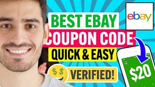 Latest eBay Discount Codes amp Coupons ACTIVE amp VERIFIED eBay Promo Codes to use RIGHT NOW NEW [upl. by Gennaro]