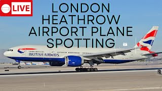 3 minutes at LONDON HEATHROW AIRPORT plane spotting [upl. by Id]