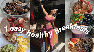 HEALTHY BREAKFASTS UNDER 10 MIN  7 hormone balancing  easy recipes [upl. by Tenney824]