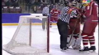 Miracle in Salt Lake  Belarus 4 Sweden 3  2002 Salt Lake Olympics Original US Broadcast [upl. by Llennhoj]