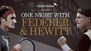 One Night With Roger Federer amp Hewitt  Full Replay  Tennis Australia [upl. by Sane]