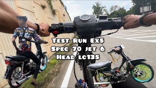 Edisi Naik Highway➡️Test GPS Top Speed EX5 Spec 53mm Ex5official Ex5 [upl. by Macnamara]