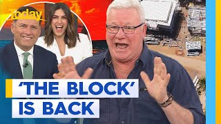 Scotty Cam talks The Block return for epic 20th season  Today Show Australia [upl. by Emsmus]