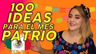 🇲🇽 100 Ideas juegos y dinámicas para el mes PATRIO 🎉 [upl. by Folberth]