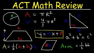 ACT Math Test Prep [upl. by Gilead]