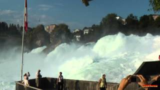 Rhine Falls Schaffhausen  Switzerland  Travel video vlog calatorie  HD [upl. by Rodnas]