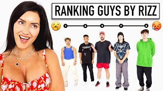 Girl Ranks Guys Based On Rizz [upl. by Eidson]