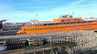 Worlds best free ferry ride  Staten Island Ferry to New York City [upl. by Calan]