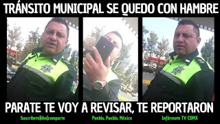 parate te reportaron te voy a INFRACCIÓNAR transito transito policia [upl. by Elda687]