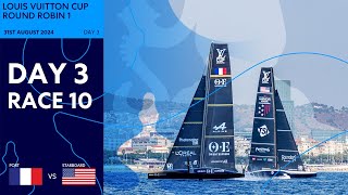 Orient Express Racing Team vs NYYC American Magic  Full Race 31082024 [upl. by Lakym]